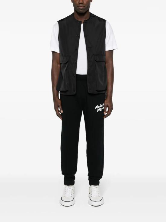  메종키츠네 트레이닝/조거 팬츠 MM01104KM0307 black - MAISON KITSUNE