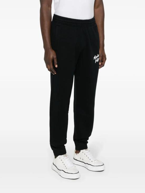  메종키츠네 트레이닝/조거 팬츠 MM01104KM0307 black - MAISON KITSUNE