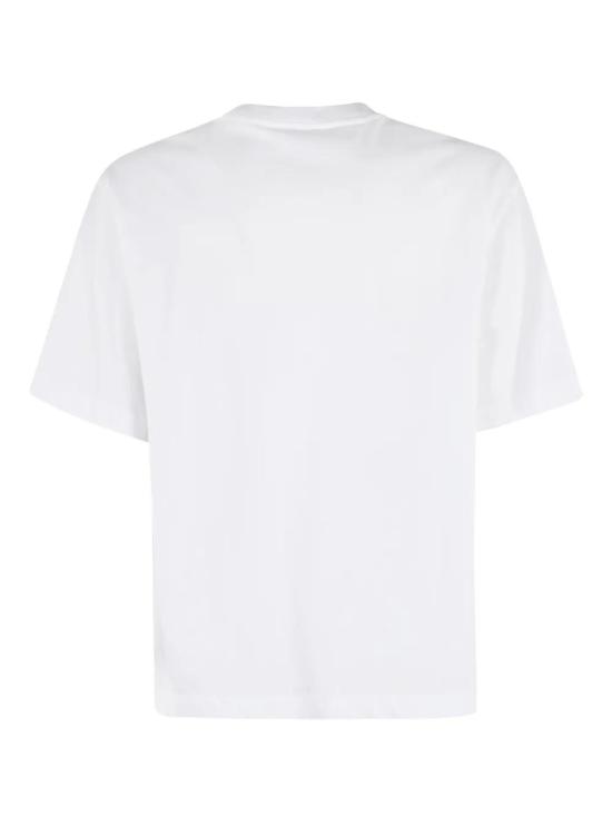  메종키츠네 반팔 티셔츠 OM00123KJ0119096 white - MAISON KITSUNE