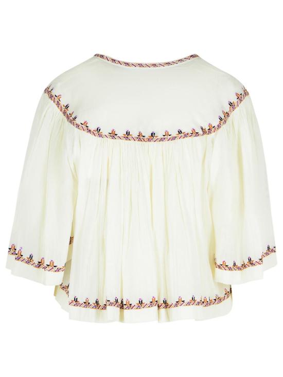25SS 이자벨마랑에뚜왈 블라우스 HT0576FA C1J11EECOE Beige - ISABEL MARANT ETOILE