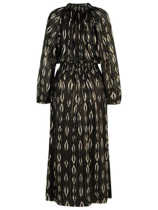 25SS 이자벨마랑 미디 원피스 RO0728FA C1J16IBKEC Black - ISABEL MARANT