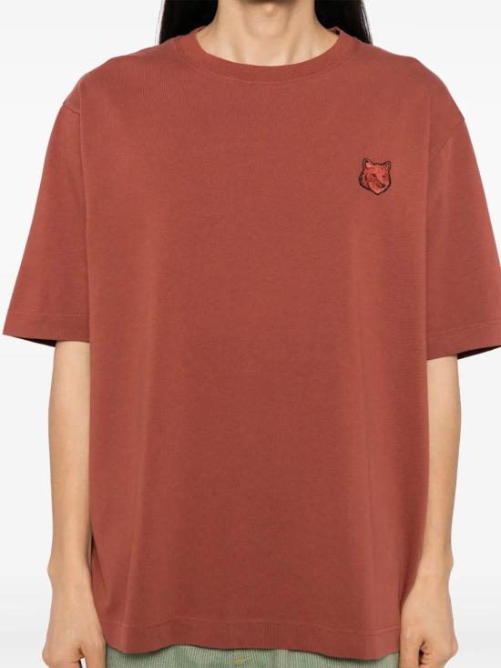  메종키츠네 반팔 티셔츠 LM00107KJ0119P689 - MAISON KITSUNE