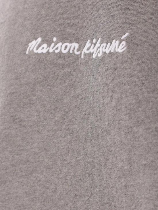  메종키츠네 긴팔 티셔츠 OM00309KM0001 grey - MAISON KITSUNE