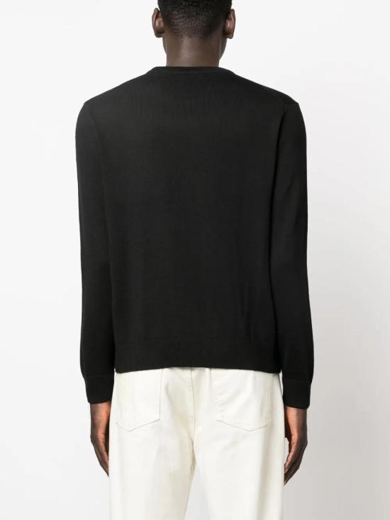  메종키츠네 긴팔 티셔츠 LM00811KT1036 black - MAISON KITSUNE