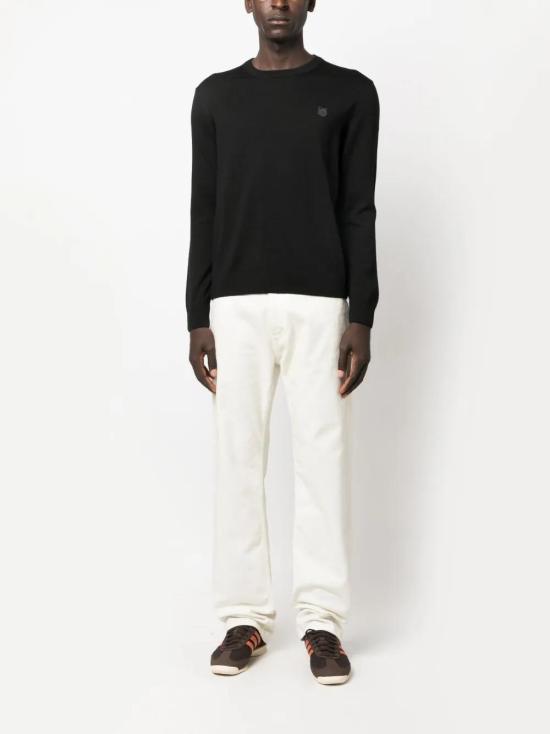  메종키츠네 긴팔 티셔츠 LM00811KT1036 black - MAISON KITSUNE