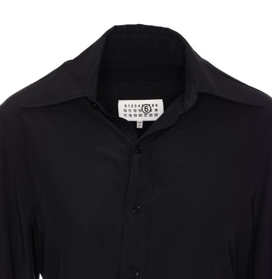 25SS MM6 메종마르지엘라 셔츠 S62DT0037M35441900 Black - MM6 MAISON MARGIELA