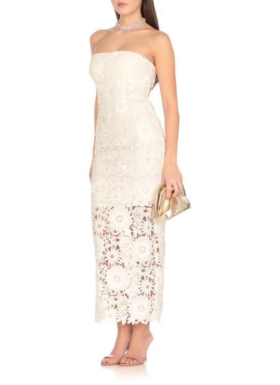 25SS 로테이트 바이 크리스텐슨 롱 원피스 113781857Egret Beige - ROTATE BY BIRGERCHRISTENSEN