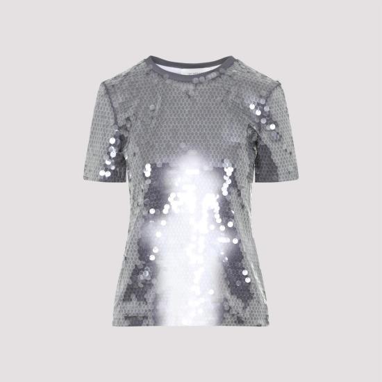 25SS 스포트막스 반팔 티셔츠 2512941062600 13238 005 NERO SFUMATO GREY - SPORTMAX