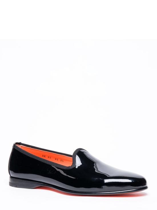 25FW 산토니 로퍼 MCAN18774LA1B VERN01 BLACK - SANTONI