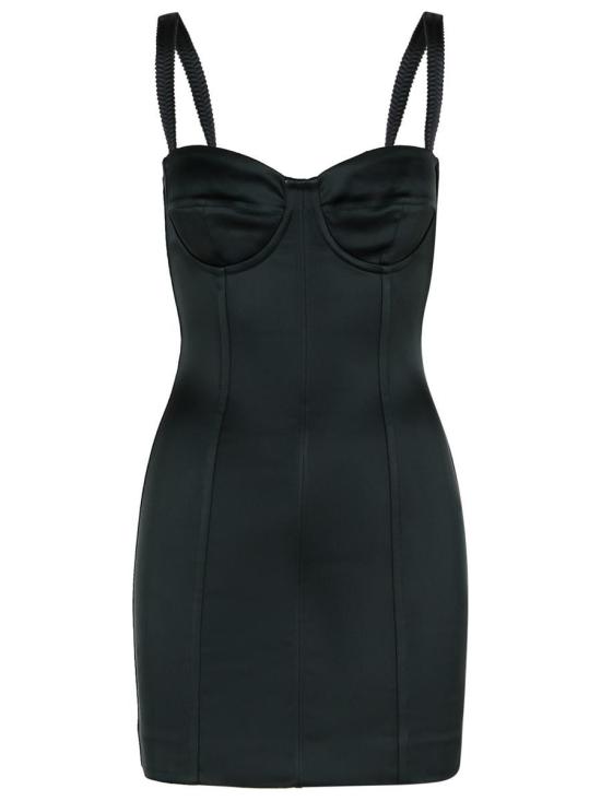 25SS 돌체앤가바나 숏 원피스 F6CLMT FURHMN0000 Black