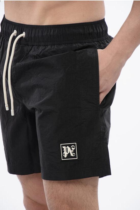  팜앤젤스 스윔팬츠 PMFD002R24 FAB001 1001 Black - PALM ANGELS