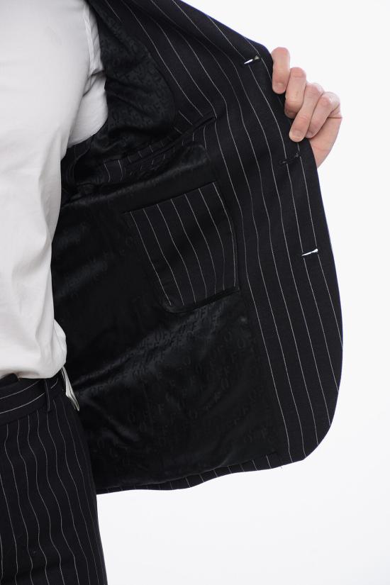  오프화이트 수트 자켓 OMEN097S24 FAB003 4700 Blue - OFF WHITE