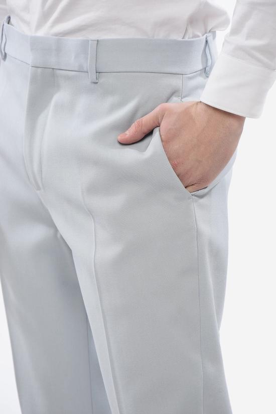  오프화이트 치노 팬츠 OMCA248S24FAB0014040 Light blue - OFF WHITE