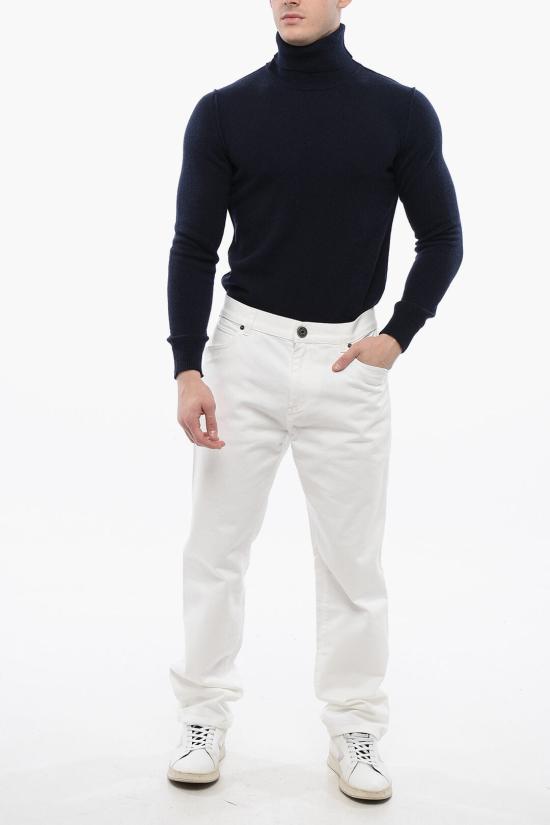  발망 데님 팬츠 CH1MI070DB69 0FA White - BALMAIN