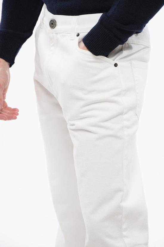  발망 데님 팬츠 CH1MI070DB69 0FA White - BALMAIN
