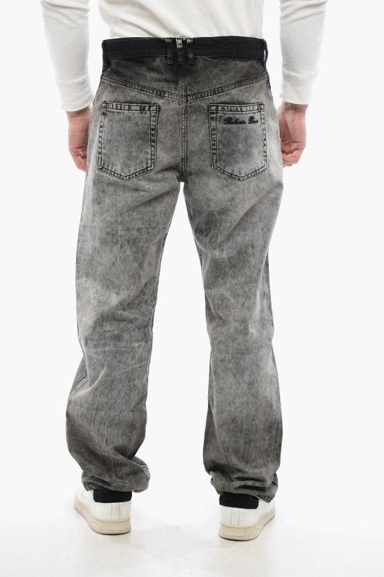 발망 데님 팬츠 CH1MI065 DE01 9FK Gray - BALMAIN
