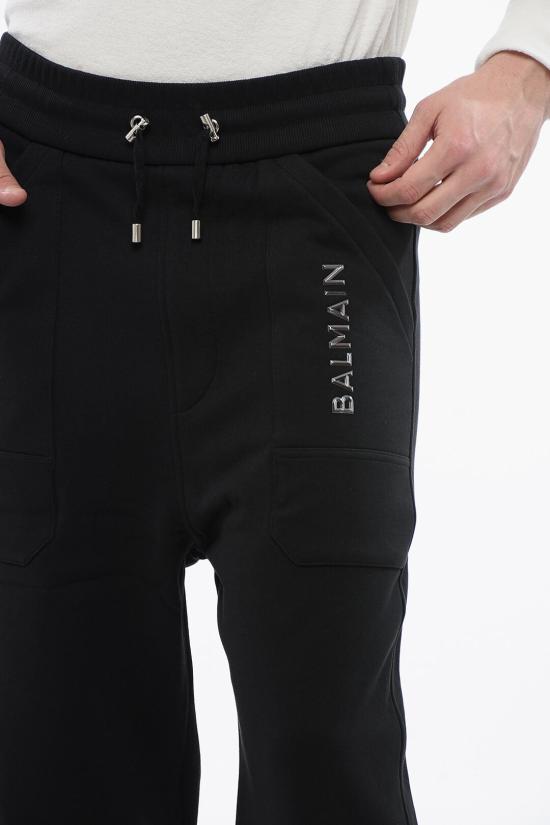  발망 스트레이트 팬츠 CH1OB214 BC61 EHR Black - BALMAIN