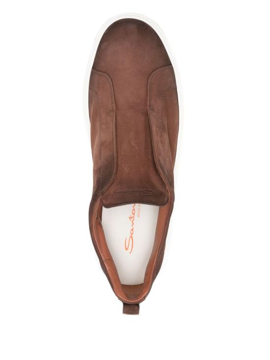 25SS 산토니 스니커즈 MBCD21995 BARTFEHS50 Brown - SANTONI