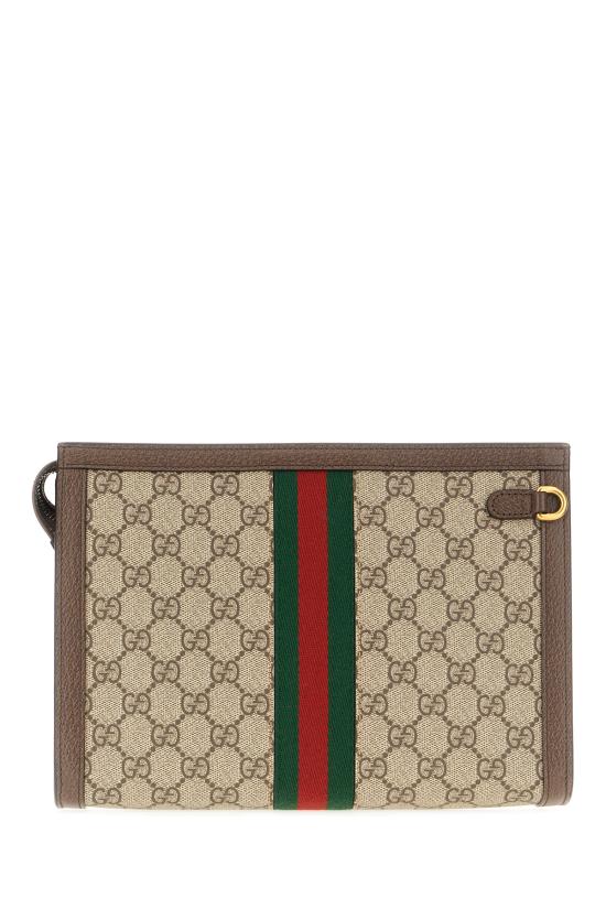 26SS 구찌 GG 슈프림 캔버스 오피디아 파우치 76024396IWT 8745 EBONY - GUCCI