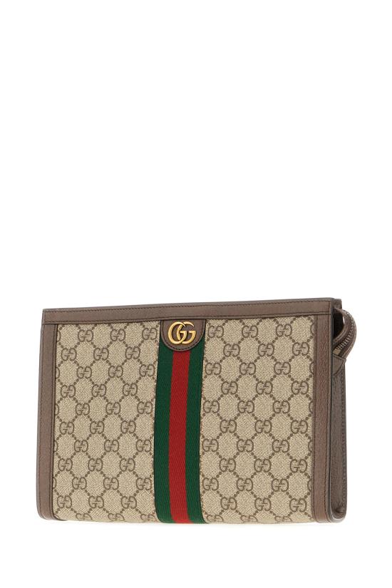 26SS 구찌 GG 슈프림 캔버스 오피디아 파우치 76024396IWT 8745 EBONY - GUCCI