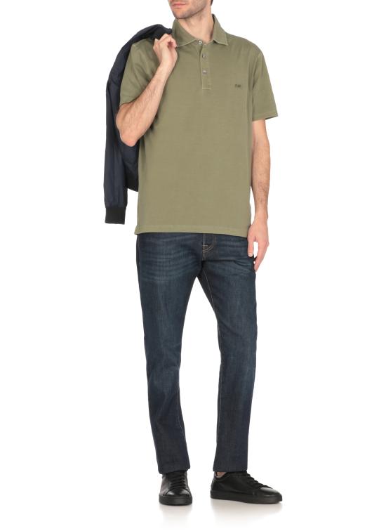 25SS 페이 폴로 티셔츠 NPMB250143TUY1 V201 Green - FAY