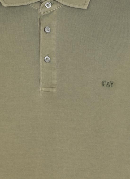 25SS 페이 폴로 티셔츠 NPMB250143TUY1 V201 Green - FAY