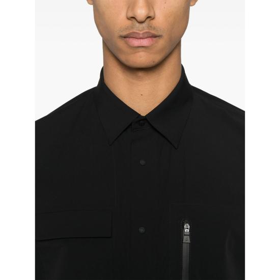 25SS 에르노 긴팔 셔츠 12691Z CM000004U 9300 BLACK - HERNO