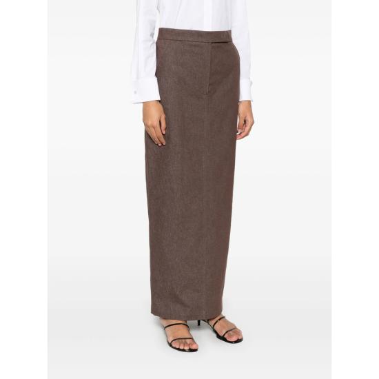 25SS 막스마라 미디 스커트 PIANOSA 742 002 BROWN - MAX MARA