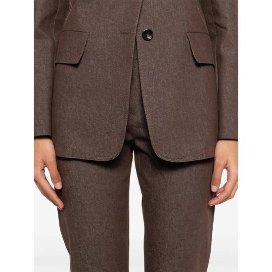 25SS 막스마라 스트레이트 팬츠 GALIZIA 742 002 BROWN - MAX MARA