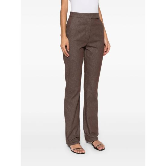 25SS 막스마라 스트레이트 팬츠 GALIZIA 742 002 BROWN - MAX MARA