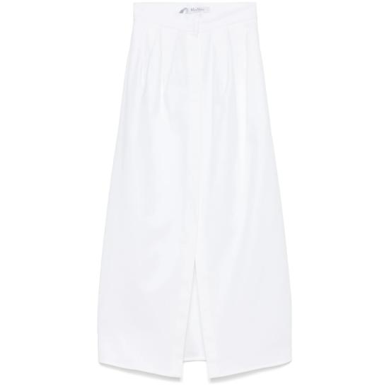 25SS 막스마라 롱 스커트 ALCADE1234 001 WHITE
