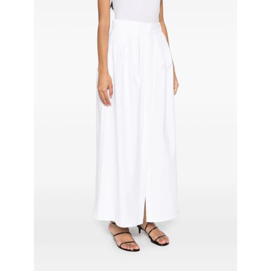 25SS 막스마라 롱 스커트 ALCADE1234 001 WHITE - MAX MARA