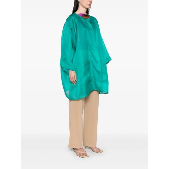 25SS 지안루카카페놀로 케이프 25EM334 600 3579 BLUE - GIANLUCA CAPANNOLO