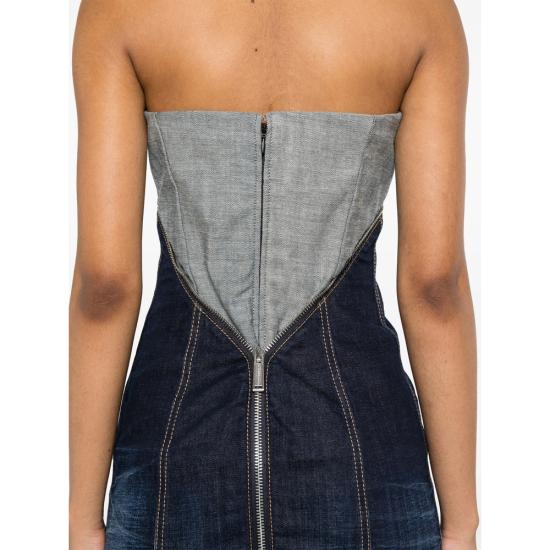 25SS 디스퀘어드2 원피스 S30664 S72CV0617 470 BLUE - DSQUARED2