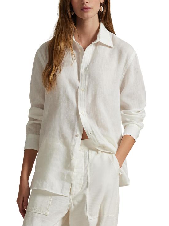 25SS 폴로 랄프로렌 셔츠 211968221 001 White - POLO RALPH LAUREN