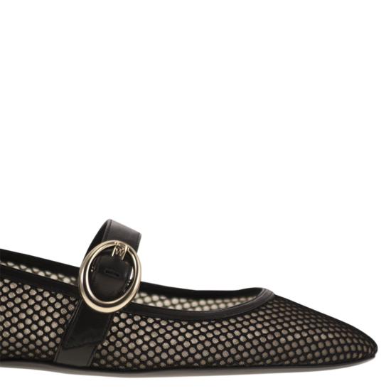 25SS 스튜어트 와이츠먼 플랫 슈즈 SK959 BLACK - STUART WEITZMAN