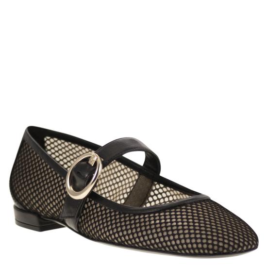 25SS 스튜어트 와이츠먼 플랫 슈즈 SK959 BLACK - STUART WEITZMAN