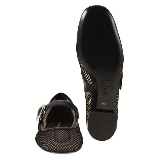 25SS 스튜어트 와이츠먼 플랫 슈즈 SK959 BLACK - STUART WEITZMAN