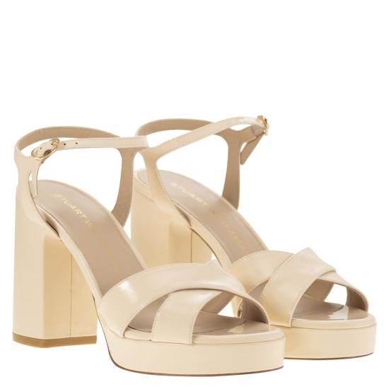 25SS 스튜어트 와이츠먼 샌들 SK244 CREAM - STUART WEITZMAN