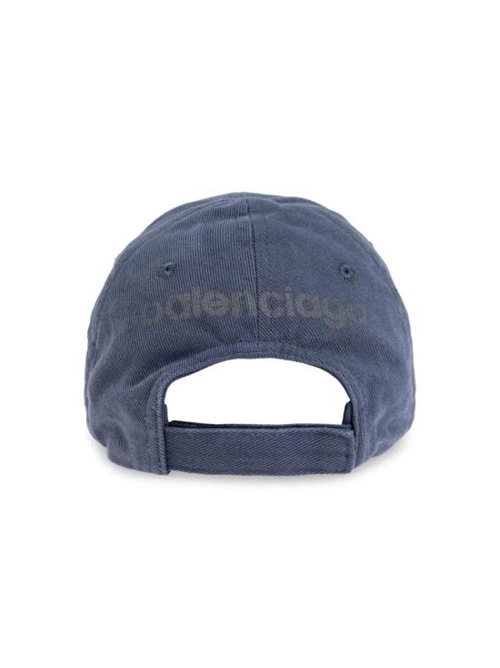  발렌시아가 모자 794887410B2 indigo - BALENCIAGA