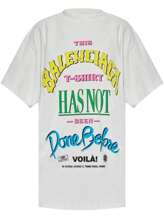  발렌시아가 반팔 티셔츠 787349TQVW4 white