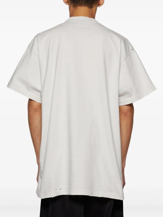  발렌시아가 반팔 티셔츠 787349TQVW4 white - BALENCIAGA