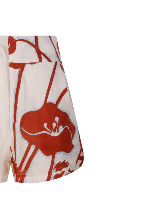 25SS JUAN DE DIOS 숏팬츠 RE2540010 ECR ECRU ORANGE GLADIOLOS - OTHER BRANDS