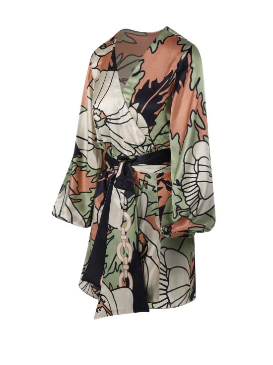 25SS JUAN DE DIOS 숏 원피스 RE2550222 SAG SAGE GLADIOLOS GARDEN - OTHER BRANDS