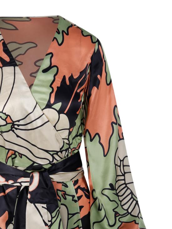 25SS JUAN DE DIOS 숏 원피스 RE2550222 SAG SAGE GLADIOLOS GARDEN - OTHER BRANDS