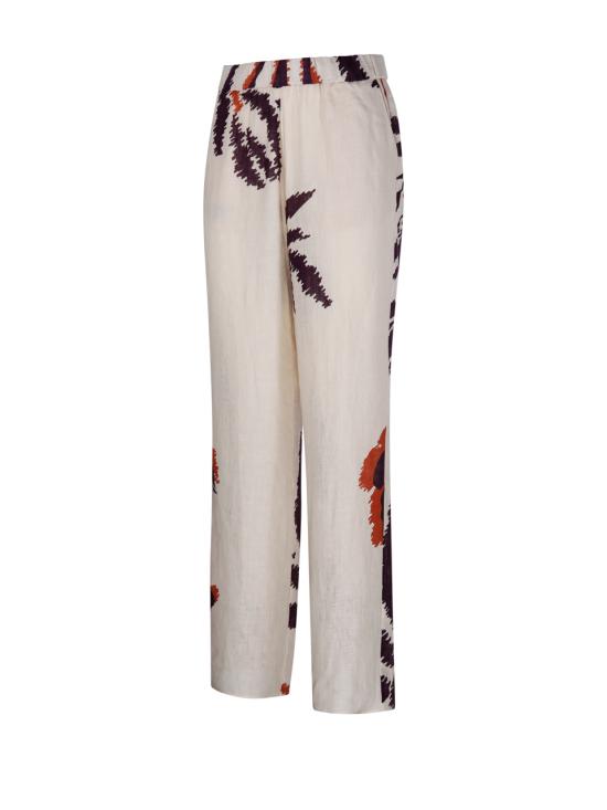 25SS JUAN DE DIOS 스트레이트 팬츠 RE2540029 ECR ECRU PURPLE GLADIOLOS - OTHER BRANDS