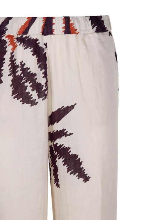 25SS JUAN DE DIOS 스트레이트 팬츠 RE2540029 ECR ECRU PURPLE GLADIOLOS - OTHER BRANDS