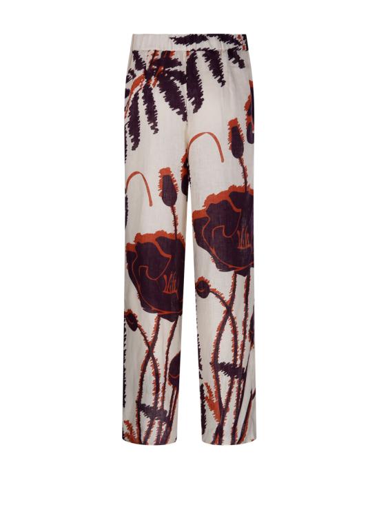 25SS JUAN DE DIOS 스트레이트 팬츠 RE2540029 ECR ECRU PURPLE GLADIOLOS - OTHER BRANDS