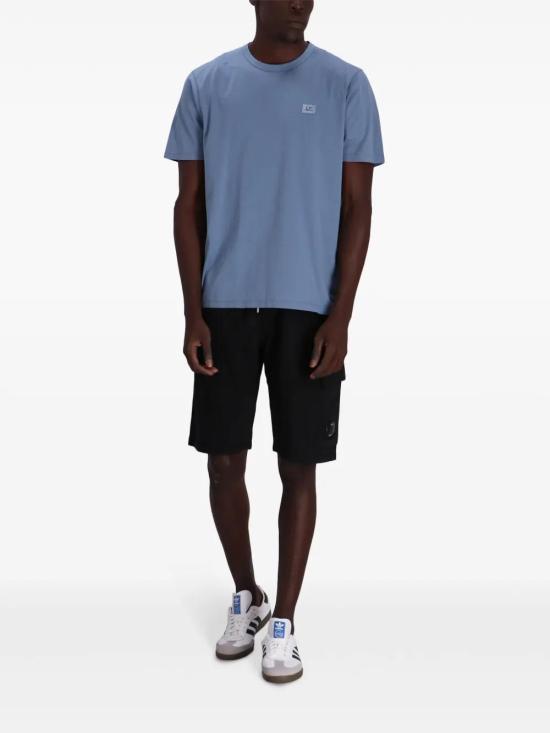  씨피 컴퍼니 반팔 티셔츠 17CMTS054A006374G blue - C.P. COMPANY