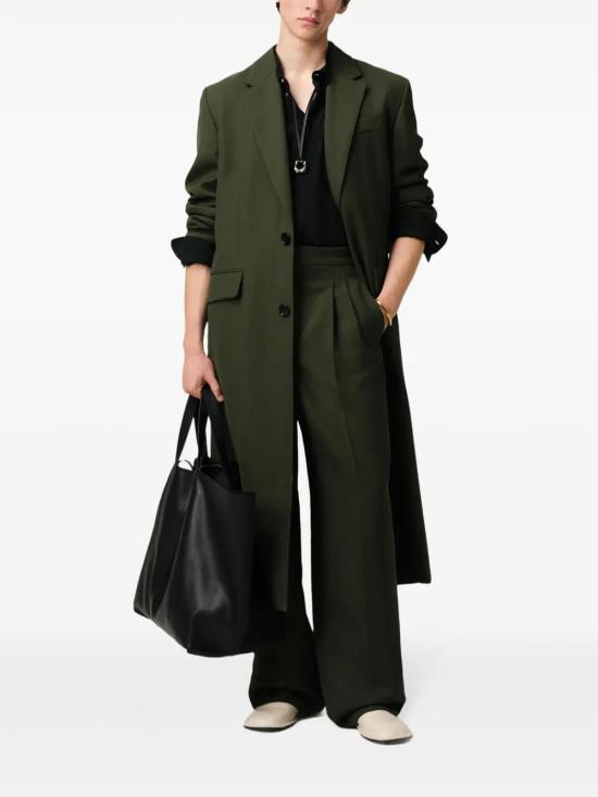  아미 코트 E25HCO011WV0068 olive green - AMI